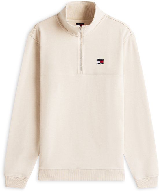 Tommy Jeans Heren Gebreide Trui Katoen/Polyester XL Ecru Herfst/Winter 2026