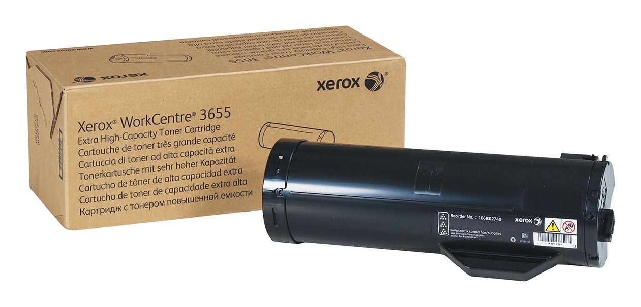 Xerox WorkCentre 3655 - Zwarte tonercartridge - 25.900 pagina's