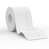 Milduall Zachte plint zelfklevend, 15 meter flexibele PVC plint 50 x 20 mm, kniklijst voor keuken, badkamer en muur, decoratief, uv-bestendig, wit