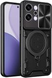 Techsuit CamGuard Pro Back Cover Zwart geschikt voor Oppo Reno14 Pro