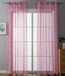 Gardinenbox Transparante Ooggordijnen »Uni« Roze HxB 225x140 cm