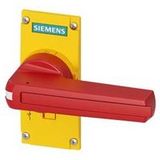Siemens 3KD9301-2 3KD93012 Directe aandrijving (l x b x h) 77 x 116 x 100 mm Rouge, Jaune 1 pièce(s)