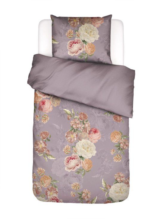 Essenza Orianna Dekbedovertrek Pale purple - Eenpersoons – 140x200/220 cm