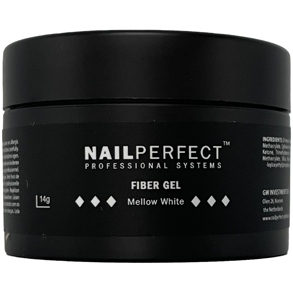 Nailperfect Fiber Gel Mellow White 14gr