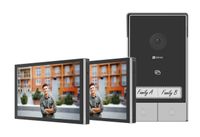 EZVIZ Kit HP7 intercomsysteem 17,8 cm (7") Zwart, Zilver