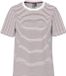 T-shirt Pcria Ss Tee Stripes Jrs Noos Bc 17146339 Bright White/narrow Taw Femme Taille - S