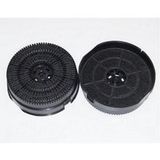 Ariston Hotpoint Lot de 2 filtres à charbon Type 58 AKB000/1 142x48 mm (484000008782, C00308179) Hotte Ariston Hotpoint, Bauknecht, Brandt, De Dietrich Elica Ignis, Ikea Whirlpool, Indesit, Sauter, Whirlpool