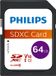 Philips SDXC 64GB - FM64SD55B/00 - Class 10 - 80 MB/s