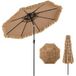Parasol Hawaïen en rotin Coast 267x247 cm