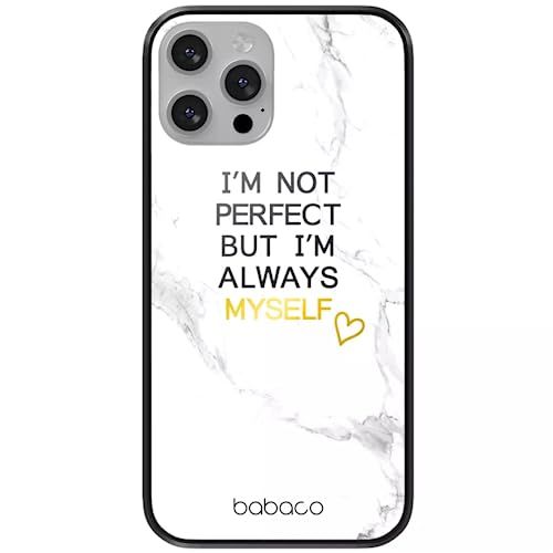 ERT GROUP mobiele telefoonhoesje voor Apple iPhone 13 MINI - Babaco Positive Vibes 005 - Gehard Glas