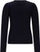 NoNo winter jersey t-shirt meisjes - navy blauw - Kiva - gebreid