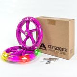 Apollo City Scooter 200mm Vervangende LED wielenset - Pro Wheels met ABEC 7 kogellagers