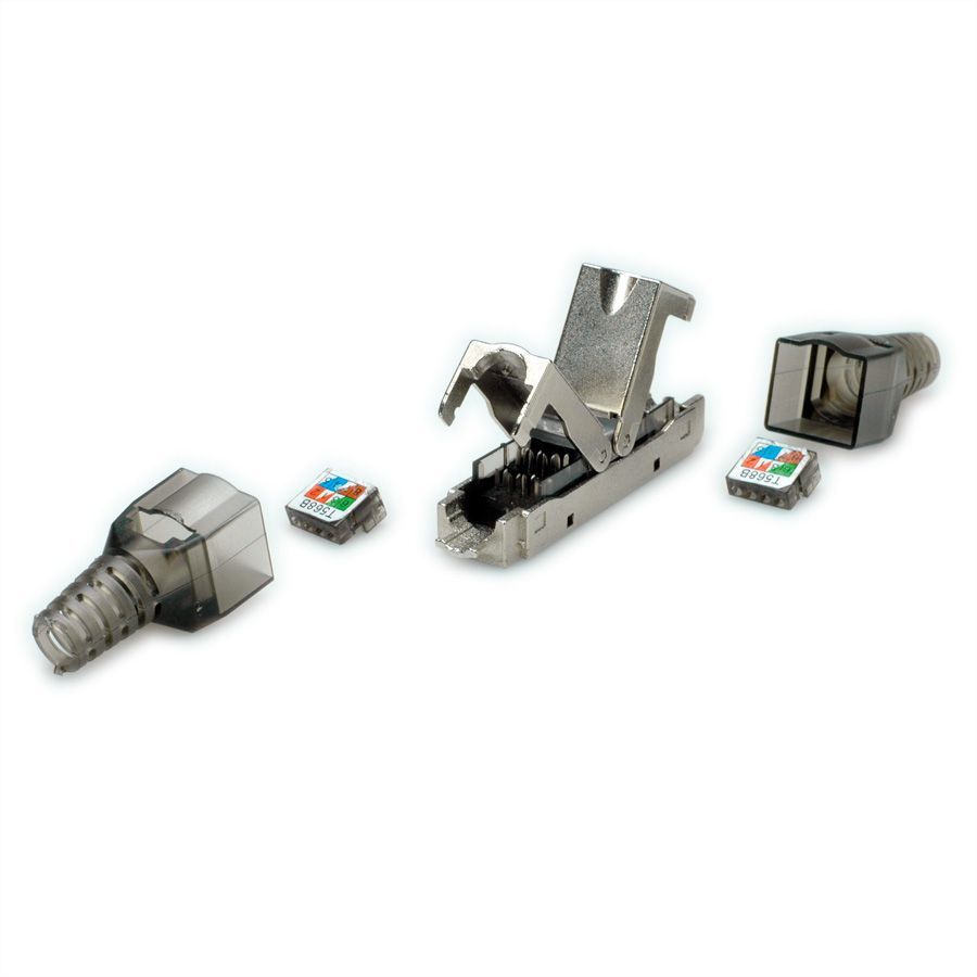 Value Verbindingsadapter voor F/UTP / S/FTP CAT6a netwerkkabel / metaal