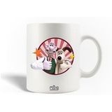 Wallace & Gromit Keramische mok, Wallace en Gromit Sticker