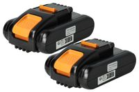 Vhbw 2x Batterie Compatible Avec Worx Landroid Vision L1600 Vision M600, Wa3553, Wg157e, Vision L1300 Outil Électrique (1500 mAh, Li-ion, 20 V)