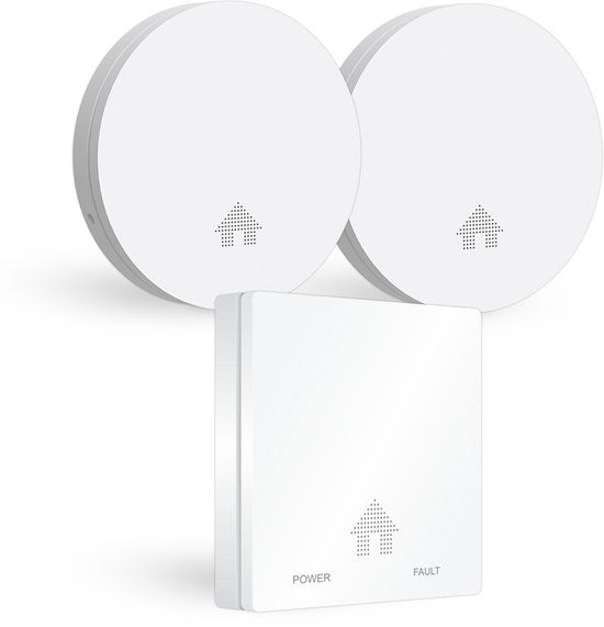 ELRO FF4610 Design Brandpreventieset - Rookmelders & Koolmonoxidemelder - 10 Jaar Batterij