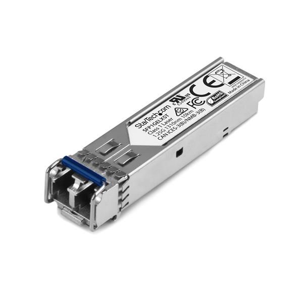 StarTech.com SFP1GELXST - Netwerk transceiver module - 1000Base-LX - 10 km - Zilver