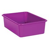 Teacher Created Resources Paars groot materiaal plastic opbergbak
