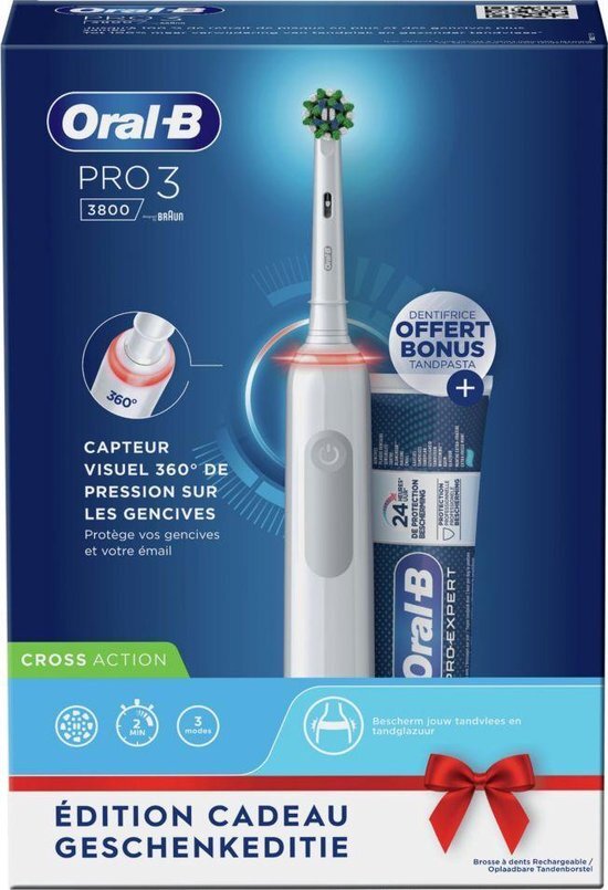 Oral-B Oral-B Tandenborstel Pro 3 3800 White