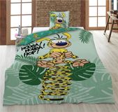 Marsupilami Dekbedovertrek - Eenpersoons - 140 x 200 cm - 65 x 65 cm - Polycotton