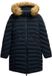 Superdry Fuji Jas Met Capuchon En Imitatiebont Dames Gewatteerde Jassen