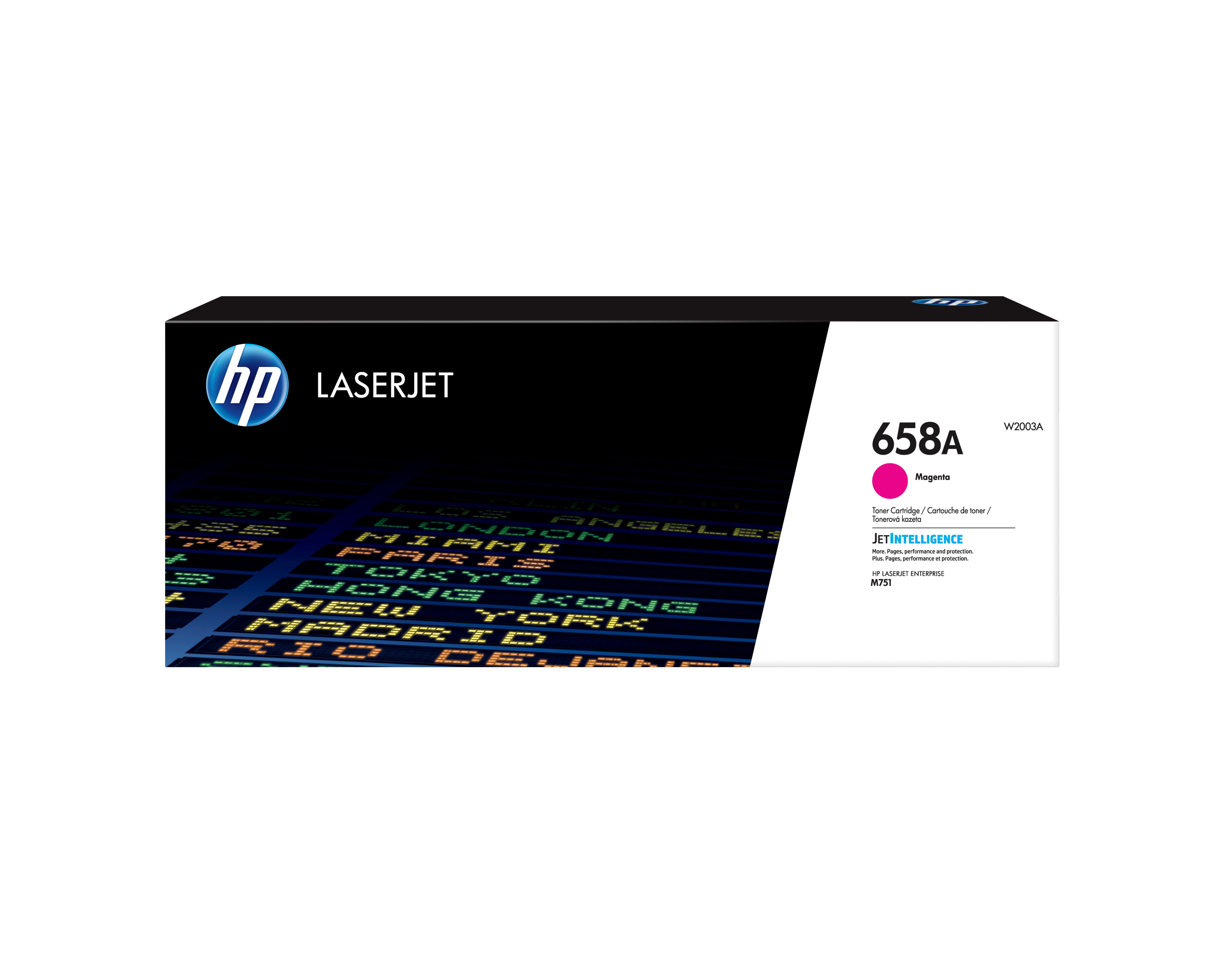 HP 658A Original Magenta Toner Cartridge - W2003A
