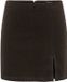 ONLY Rok ONLFLORA Corduroy Korte rok Chocolate Brown