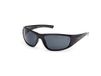 Timberland TB00033 Shiny Black Rechthoekig Kunststof Mannen Zonnebril