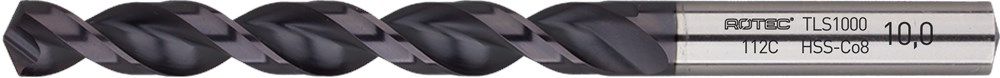 Rotec HSS-E spiraalboor, DIN338, type TLS1000, TiAlN, ø5,8 - 112.0580C