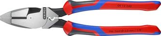 Knipex 09 12 240 SBA 9.5-Inch Ultra-High Hefboomwerking Lineman's tang met Fish Tape Puller en Crimper