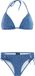 Protest PRTFiction Triangel bikini set Dames - Gladio Blue - Gebloemd