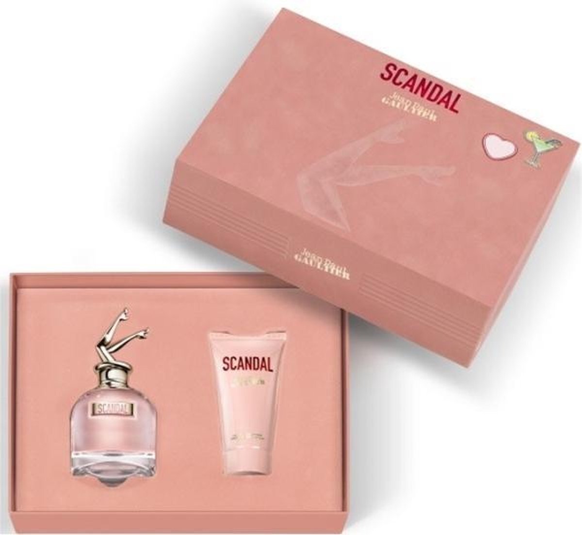 Jean Paul Gaultier - Eau de parfum - Scandal 50ml eau de parfum + 75ml bodylotion - Gifts ml