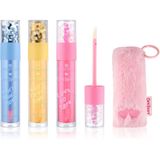 Essence Cosmetics Care Bears Lip Oil Trio & Holder, Lipolie, Nr. 01, vegan, 5 ml