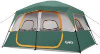 Tente pour 4 personnes, idéale pour le camping, avec une installation facile