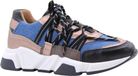 Dwrs - Lage sneakers - Blauw - Vrouwen - Maat 36