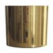 Leaf Metalen Plantenbak, Goud, 18cm