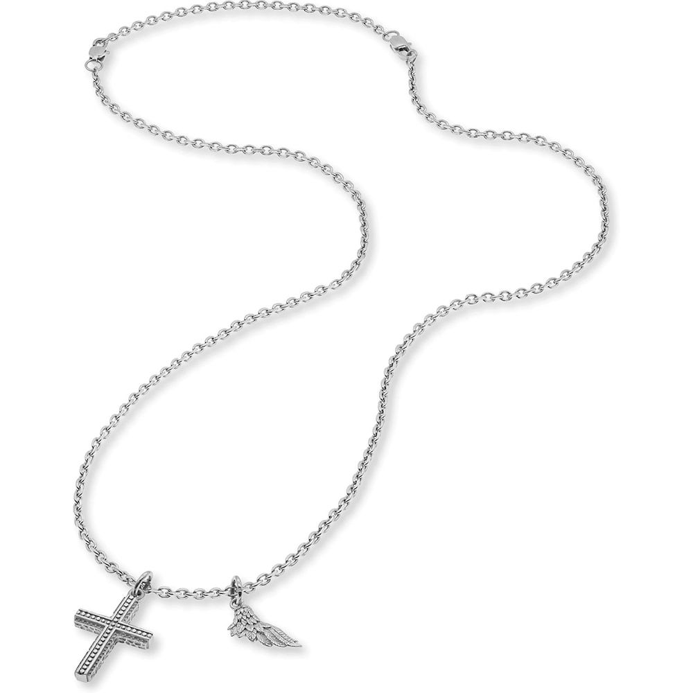 SAVE BRAVE Ketting Edelstaal Heren