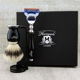 Haryali London Bestnote Scheerset - Zwart - Gillette Fusion Compatibel