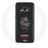 La casa de papel Etui voor Samsung Galaxy S6 Edge El professor split Money Heist seizoen 5 Maniacase
