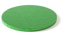 Decora 0931933 Taartstandaard Groen Rond Aluminium 30 cm