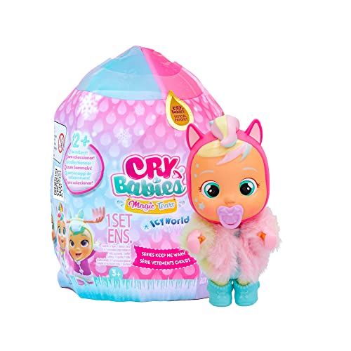 BEBÉS LLORONES LÁGRIMAS MÁGICAS Icy World Keep Me Warm Verzamelpop - 8 accessoires - +3 jaar