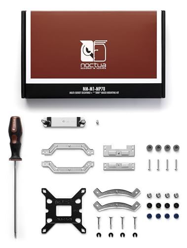 Noctua NM-M1-MP78, installatieset voor CPU-ventilator voor AMD AM5/AM4 en Intel LGA1851/LGA1700/LGA1200
