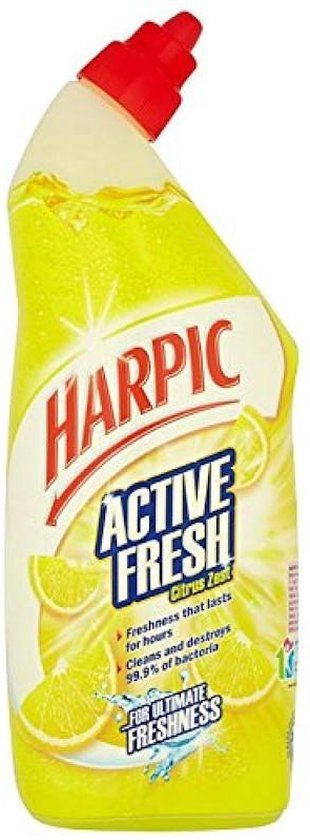 Harpic Active Fresh Citrus Toilet Cleaning Gel 750ML