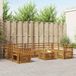 vidaXL Acacia Hout Bank Loungeset Naturel