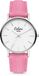 Colori Denim 5-COL563 - Montre - bracelet en jean - rose - Ø 36 mm