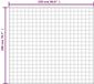 vidaXL Verzwaringsdeken 200x220 cm 9 kg badstof lichtcrèmekleurig