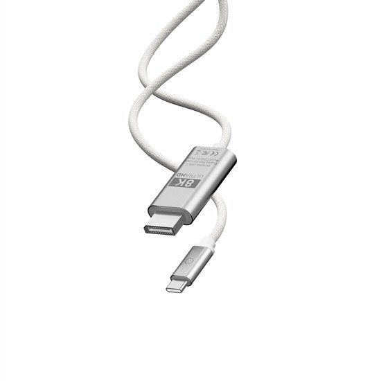 LINQ Connects Pro USB-C naar DisplayPort Kabel – Geschikt voor 8K @ 60Hz | 2 Meter Premium Videokabel