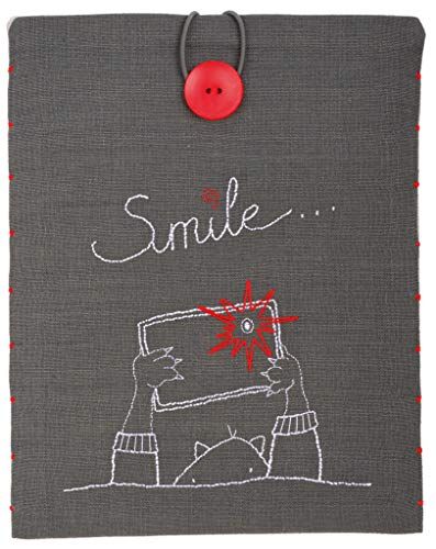 Vervaco Embroidery - klassiek borduurwerk tablet hoes