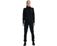 Under Armour Tricot Tracksuit Dames Trainingspak - Maat XL - Black/White