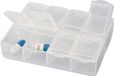 Travelsafe Pillendoosje - 2 doosjes met dagindeling